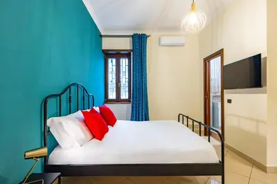 Letto o letti in una camera di Toledo Bright Apartment by Wonderful Italy