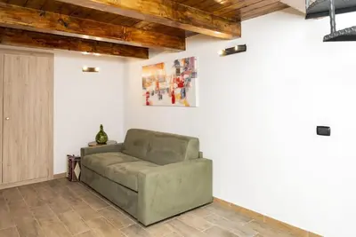 Area soggiorno di Artisti Home Naples