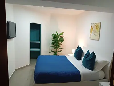 Letto o letti in una camera di BORGO LORETO NAPLES