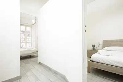 Letto o letti in una camera di Vico Mastellone 16