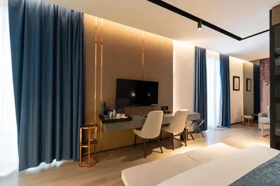 TV o dispositivi per l'intrattenimento presso Agra Suites