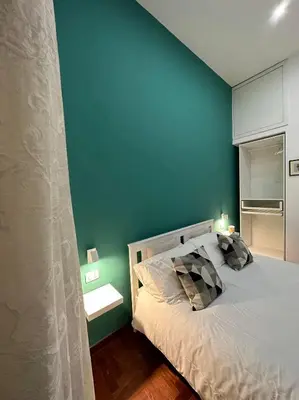 Letto o letti in una camera di La stanza di Eleonora