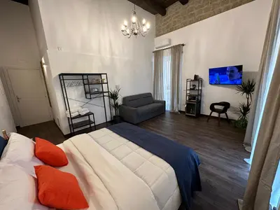 Letto o letti in una camera di LostNaples