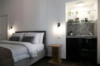 Letto o letti in una camera di LostNaples