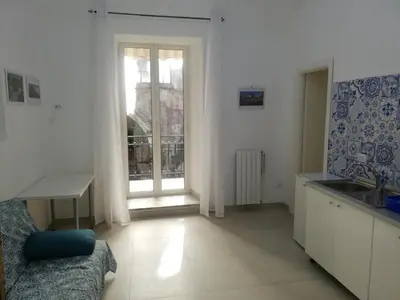 Area soggiorno di A Napoli