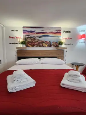 Letto o letti in una camera di SAN BIAGIO HOUSE
