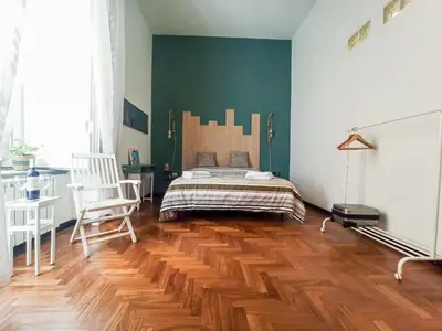 Letto o letti in una camera di Intrecci & Impasti