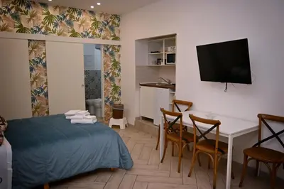 Letto o letti in una camera di ART FLAT