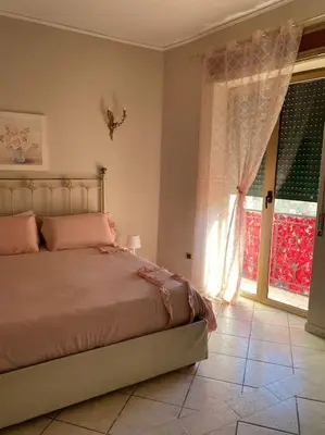Letto o letti in una camera di Una terrazza al centro 2