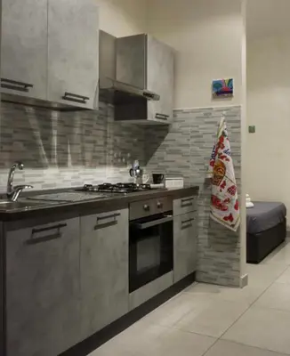 Cucina o angolo cottura di Casa Ninarella