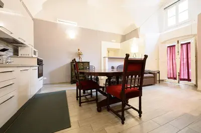 Cucina o angolo cottura di Via Atri 37