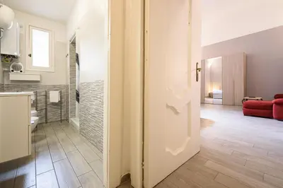 Cucina o angolo cottura di Via Atri 37