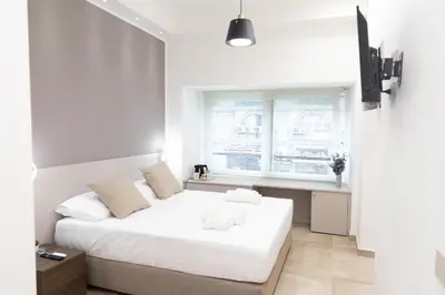 Letto o letti in una camera di CIVICO 237