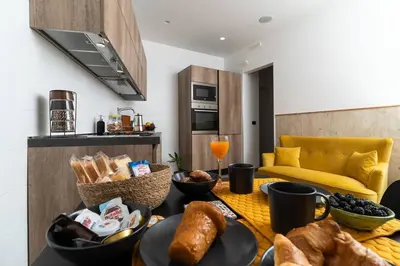 Cucina o angolo cottura di Daymoon House Merliani, Vomero