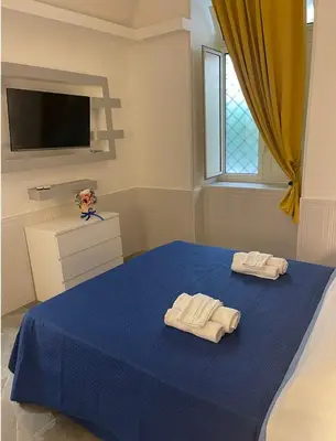 Letto o letti in una camera di Santa Monica appartamento