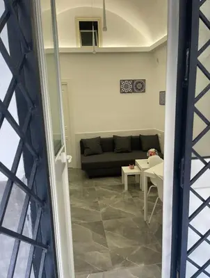 Area soggiorno di Santa Monica appartamento