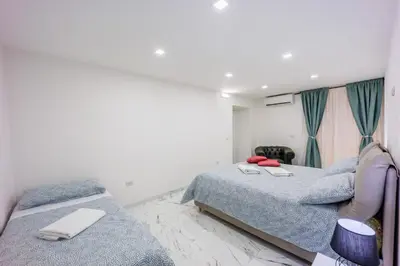 Letto o letti in una camera di Museum House
