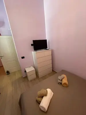 TV o dispositivi per l'intrattenimento presso Cosy Domy Apartments