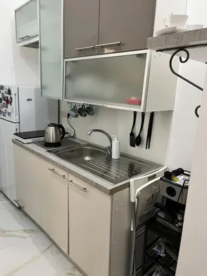 Cucina o angolo cottura di B&B nel centro storico o'vicolo e Napoli
