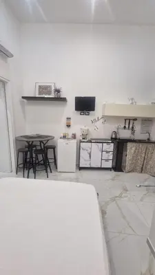 Cucina o angolo cottura di B&B nel centro storico o'vicolo e Napoli