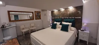 Letto o letti in una camera di Casa San Felice
